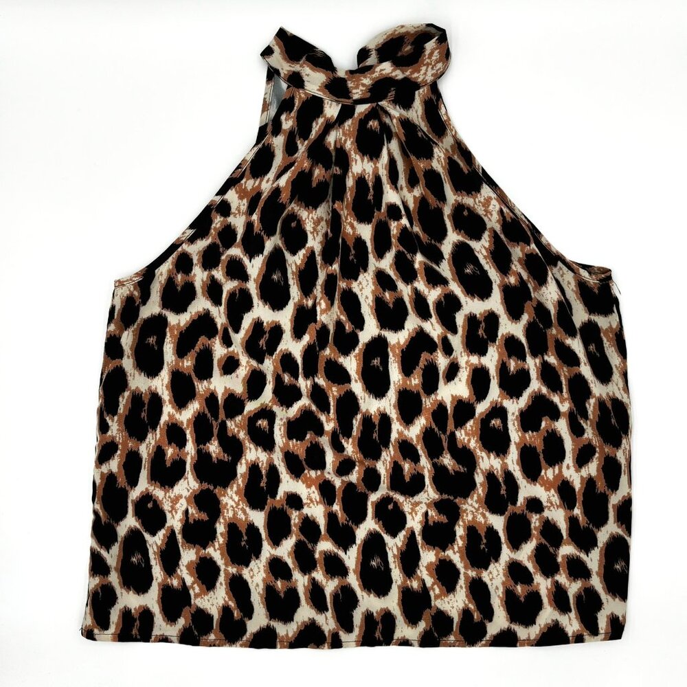 🐆NWT WDIRARA Animal Print Blouse🐆